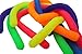 Fidget noodle 5-Pack Toyflix / Stretchy Noodles, Sensory / Stress/Anxiety Relief, Fidget Toys (BPA/Phthalate/Latex-Free) Stretchy String, Stretches from 11 inches to 5 feet!