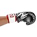 Flexzion 10 oz Boxing Gloves Women Men Youth - Fit for Heavy Bag Work, Training, Sparring, & General Exercise - Quick Velcro Strap, Secure Fit, Ample Padding, & Maximum Protection, Red Black