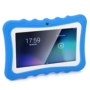 7 inch kindertablets, touchscreen kindertablet-pc Ogenbescherming WiFi leertablet voor kinderen Vroeg onderwijs HD…