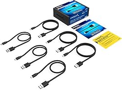 SABRENT [6-Pack 22AWG Premium Micro USB Cables