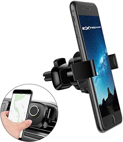 Auto-Lock Air Vent Cell Phone Holder, Handsfree Car Phone Holder Bracket Cradle W/Air Vent Cleaning Brush + 3in1 Charging Cable for iPhone Samsung Huawei LG etc Smartphones Auto-clamping Stand Mount