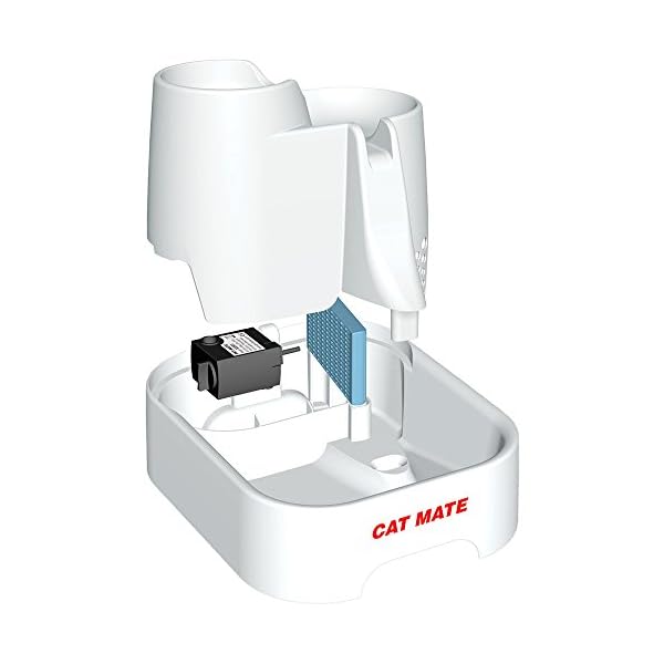 Cat-Mate-Genuine-Replacement-Filter-Cartridges-for-Use-with-Cat-and-Dog-Mate-Pet-Fountains-Pack-of-6 Cat Mate Genuine Replacement Filter Cartridges for Use with Cat and Dog Mate Pet Fountains, Pack of 6