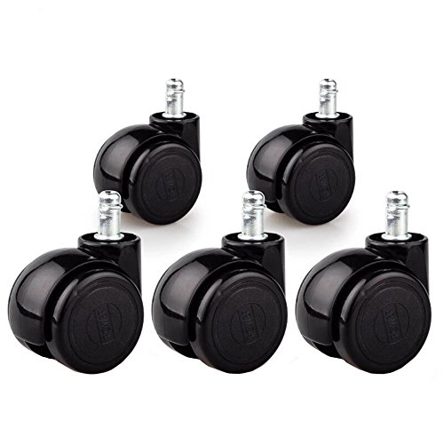 Buy SWET [10mm x 22mm] IKEA Office Chair Caster Wheels [Set of 5] [2