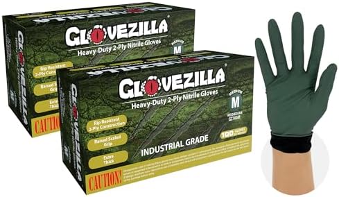Generic Hardy 7 mil Nitrile Powder Free Gloves 50 Pc (XX-Large