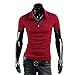 Joylive Fashion Men's Stylish Slim Fit Short Sleeve Casual Polo Shirts T-Shirt