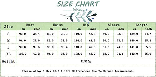 HuiSiFang Women's Casual Striped Long Sleeve Lapel Kimono Cardigans Patchwork Outwear Belted