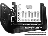 Mount-n-Lock SafetyStruts Prevent RV Bumper Failure TM (SSN-Standard, Black)