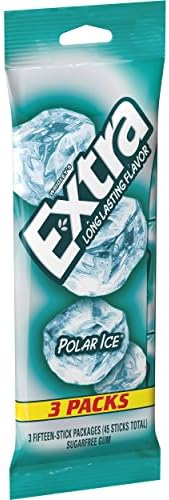 Extra Polar Ice 15 stick 3 pack (20 per case)