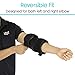 Vive Elbow Brace - Tennis Compression Sleeve - Wrap for Golfers, Bursitis, Left or Right Arm - Tendonitis Support Strap for Golf, Men and Women - Epicondylitis and Sports Recovery