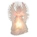 Kurt S. Adler Kurt Adler 14-Inch Multi Fiberoptic Treetop Angel Tree Topper