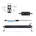 Black Light, OPPSK 27W Dimmable 9LED UV Bar by RF Remote Control for Birthday Glow in The Dark Party Supplies