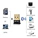 DAYKIT Mini USB Bluetooth 5.0 Dual Mode Adapter Dongle for Windows 11 Win 10 8 7 Black