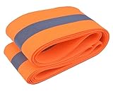 Reflective Tape Strip Sew-On Lime Warn Safety Vest Caution Trim Fabric 3 Meters