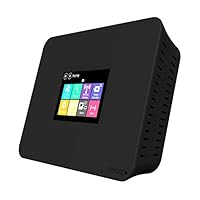 Securifi Almond+ Long Range Touchscreen Wireless AC Gigabit Router ALMP-BLK-US - Works with Alexa