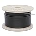 Derrun Vinyl Coated Wire Rope,Black Coated Covered 304 Stainless Steel Wire cable, 200 Feet 1/16 Inch Overmolded to 3/32 Inch