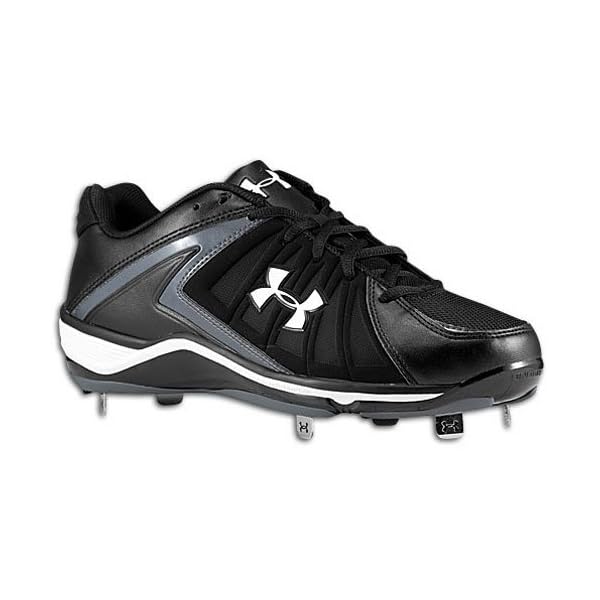 Under Armour Ignite Low ST Metal Baseball Cleat Mens Softball Cleats & Shoes