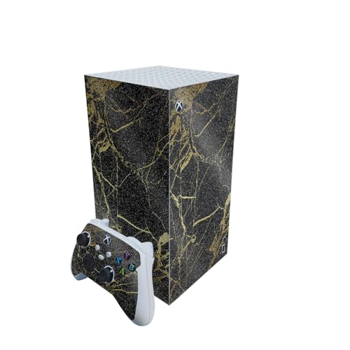 Glossy Glitter Gaming Skin Compatible with Microsoft Xbox Series X Digital Edit…