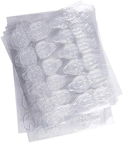 20pcs Double Sided Tape for Nails, Super Strong Double Sided Tape Nail Glue, Tip Art Fake Nail Tips, DIY Jelly Nail Art Sticker Decals