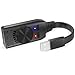 USB Virtual 7.1 Channel Sound Card Adapter BENGOO External Audio Adapter Stereo Sound Card Converter with 3.5mm Aux for Gaming Headset Earphone Laptop Desktop Windows Mac OS Linux, PS4, Plug and Play