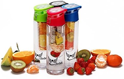 Judek #1 Infuser Water Bottle for Outdoor Sports and recreation (Pink)