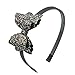 8Pcs Glitter Bows Headbands for Girls Children Sequin Hair Bows Hairbands School Girls Toddler Headband Hair Accessoires