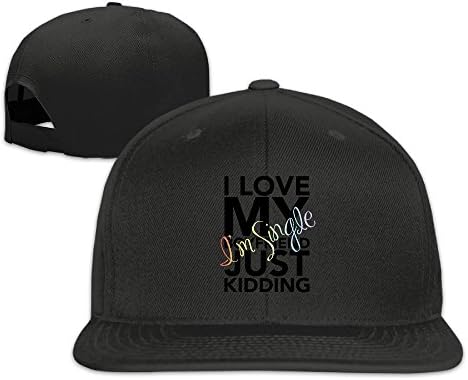 S ZHOU VITON Flat Baseball Cap Hat Baseball Cap I Love My Boyfriend Golf Cap Adjustable Hat