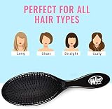 Wet Brush Original Detangler Hair Brush Classic Black IntelliFlex Bristles All view 3