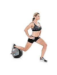 Bionic Body Soft Medicine Ball - Pelota de pared para entrenamiento cardiovascular y entrenamiento de núcleo, ideal para sentadillas, pulmones y lanzamientos de parejas, 6, 10, 14, 20 libras