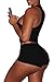 VamJump Womens Sprots Gym Cotton Racerback Tank Top High Waist Shorts 2 PCS Sets