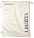 Brooklyn Basix Pre-Shrunk Poly-Cotton Luxe Laundry Bag with Built-in Divider for Darks and Lights - Large