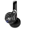 Monster Elements Over-Ear Bluetooth Headphones Black Slate- Cutting-edge over ear swipe controls, Stylish Design, 24 hrs listening