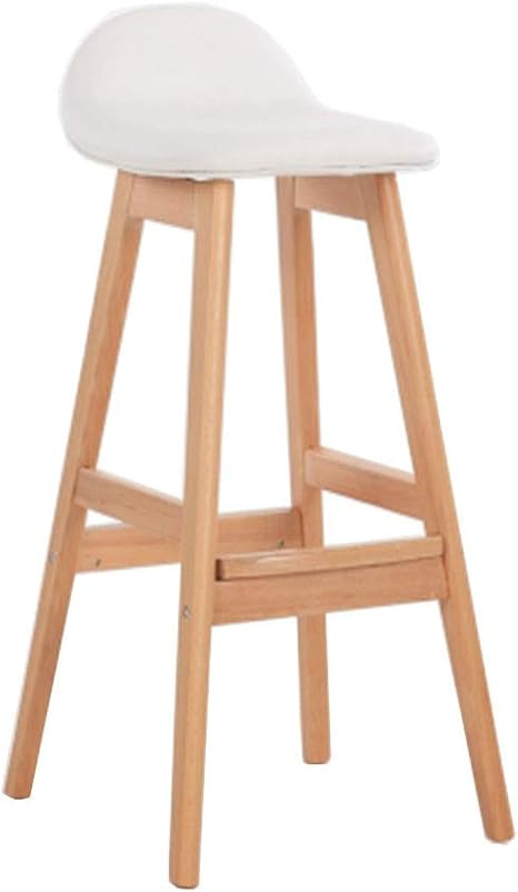 Amazon Wuyuliang いす バーチェア ワンピースデザイン 木製ベース いす 6 15 Color White カウンターチェア オンライン通販