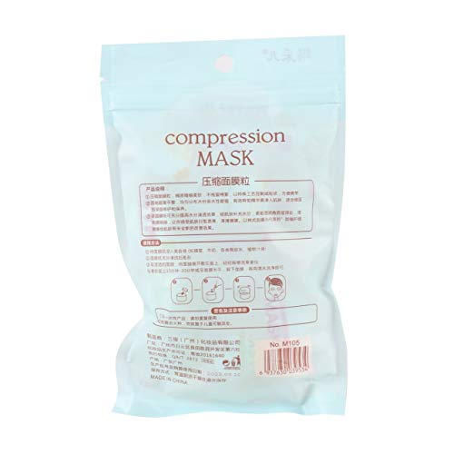 Exiao 30pcs DIY Compressed Face Mask Women Beauty Disposable Mask Paper Natural Skincare Paper Sheet New