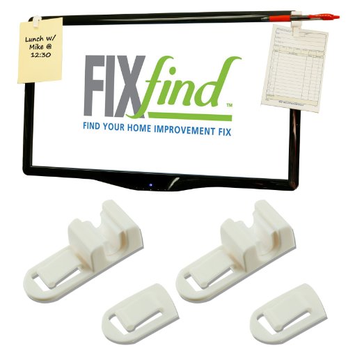 4pc Pen & Paper Holders - Self-Adhesive - Extra Sticky