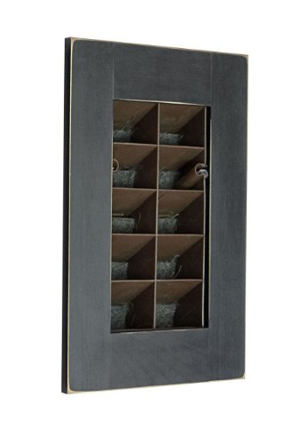 Bright Green BG-CF8B Grovert Living Wall Planter with Frame Kit, 16 by 24 by 5-Inch, Black