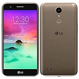 LG K10 2017 4G LTE Unlocked Dual Sim M250dsF Octa Core 16GB Android 7.0 13MP USA Latin & Caribbean Bands International Version (Gold)