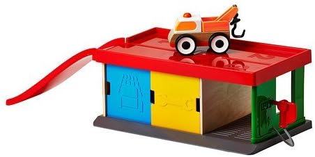 Amazon Ikea Lillabo ガレージ レッカー車セット ミニカー ダイキャストカー おもちゃ