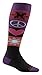 Darn Tough Peace Love Snow Over The Calf Cushion Socks - Women's