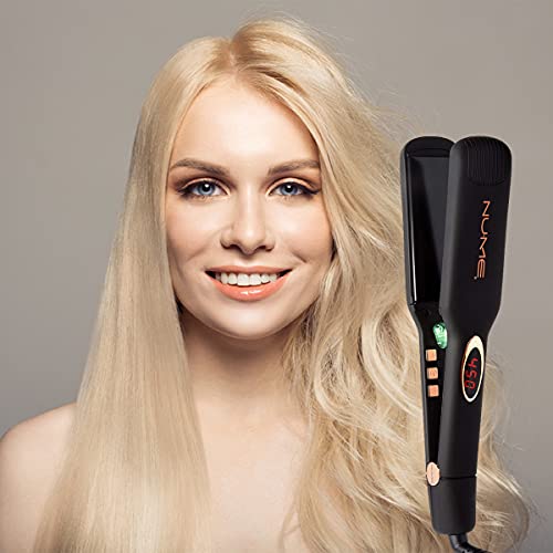 NuMe Megastar X Hair Straightener Tourmaline Flat Iron 1.75 Inch