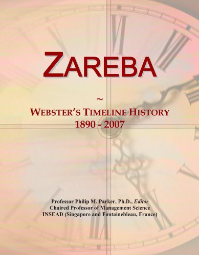 Zareba: webster s timeline history, 1890 - 2007