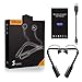 Bluetooth Headset, Yostyle Wireless Headphones Sweatproof Neckband Sport Earphones Magnetic Earbuds with Mic (Super sound quality Bluetooth 4.1, aptx, 12 Hours Play Time, Secure Fit Design)