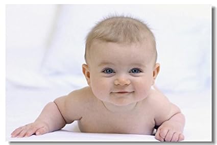 Amazoncom 1x Babyhood Baby Kids Boys Child Cute Wall Silk Poster