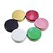 LJY 24 Pieces Multi-Colored Round Aluminum Cans Screw Lid Metal Tins Jars Empty Slip Slide Containers(2 oz) for Lotion Bars,Toiletries,Creams,Samples,Makeup Cosmetic,Spices,Salve,Balms,Beard Balm