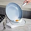 GreenPan-Frying-Pan-Non-Stick-Toxin-Free-Ceramic-Pan-Induction-Oven-Safe-Cookware-28-cm-Grey GreenPan Valencia Pro Hard Anodised Hard Anodised Healthy Ceramic Non-Stick 28 cm Frying Pan Skillet, PFAS Free…
