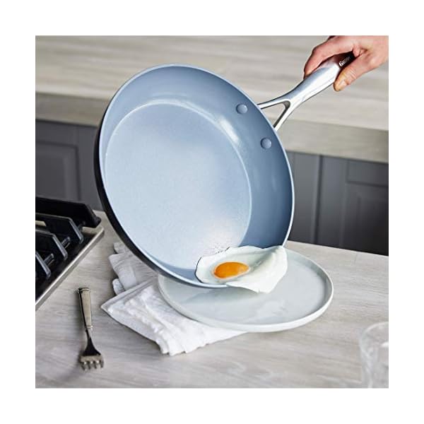 GreenPan-Frying-Pan-Non-Stick-Toxin-Free-Ceramic-Pan-Induction-Oven-Safe-Cookware-28-cm-Grey GreenPan Valencia Pro Hard Anodised Hard Anodised Healthy Ceramic Non-Stick 28 cm Frying Pan Skillet, PFAS Free…