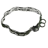 Homyl Camouflage Adjustable Headband Belt Elastic Headlamp Strap for 22-25mm Torch Flashlight Hands Free Light Accessories