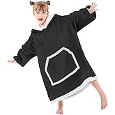 IFNOW Wearable Blanket Hoodie For Kids, Blanket Hoodie For Kids With Hood And Pockets, Girls Oversized Blankets Gift for Boys