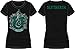 Harry Potter Slytherin Crest Juniors Black T-shirt Licensed