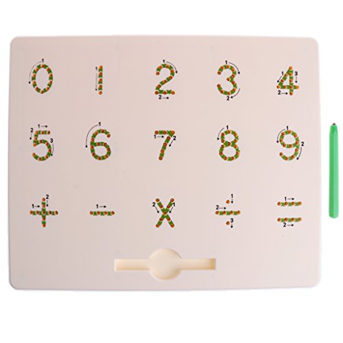 image for Homyl 2pcs Magnetic Math Mathematic Board For Kids Doodle Drawing Pad 