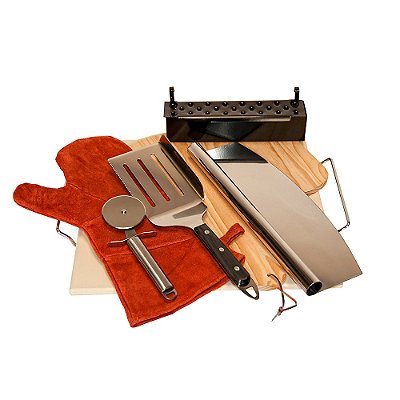 8-piece Premium Pizza Stone Kit - Frontgate